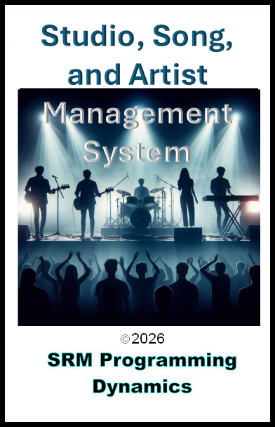 More Infomration: Studio, Song, and Artists Management System 